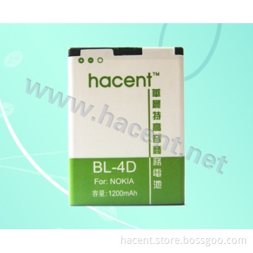 Nokia BL-4D Cell Phone Battery, 1200mAh, High Capacity